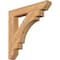 Ekena Millwork Merced Slat Smooth Bracket, Western Red Cedar, 3 1/2"W x 24"D x 24"H BKT04X24X24MRC06SWR - alternate 1